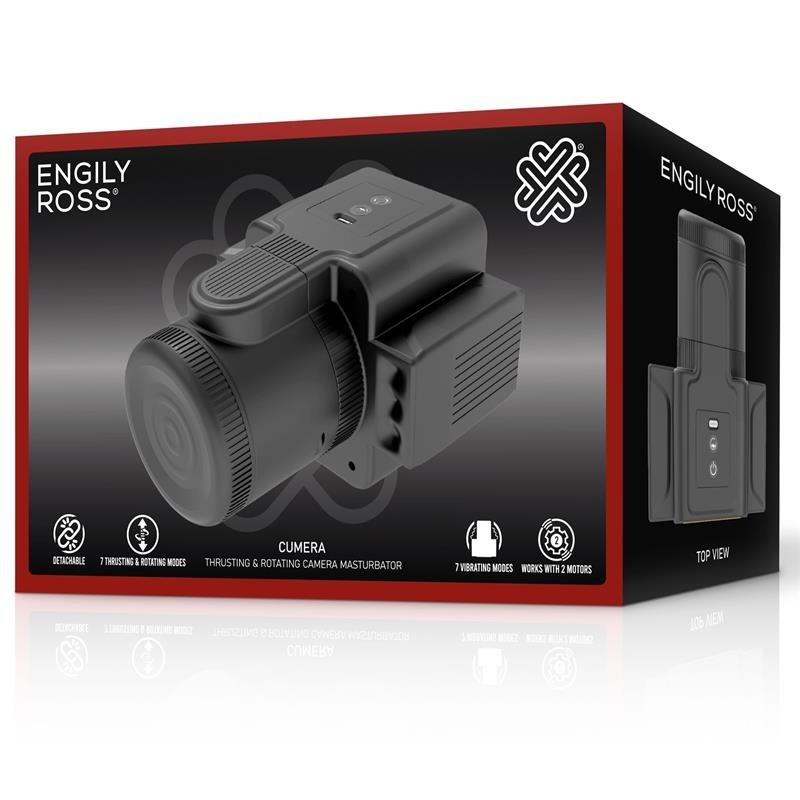 Cumera Masturbateur de Chambre avec Rotation et Poussée