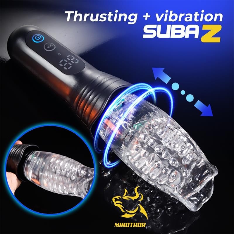 Subaz Masturbateur Masculin avec Poussée et Rotation 360º