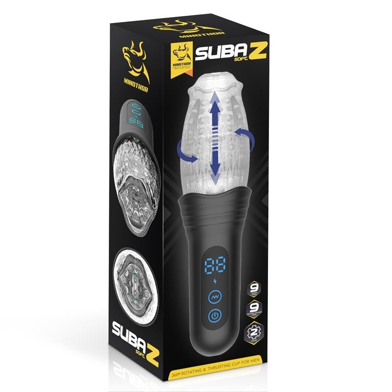 Subaz Masturbateur Masculin avec Poussée et Rotation 360º