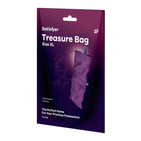 sac de stockage trésor taille XL mauve