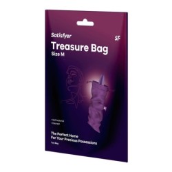 sac de stockage Trésor taille M mauve