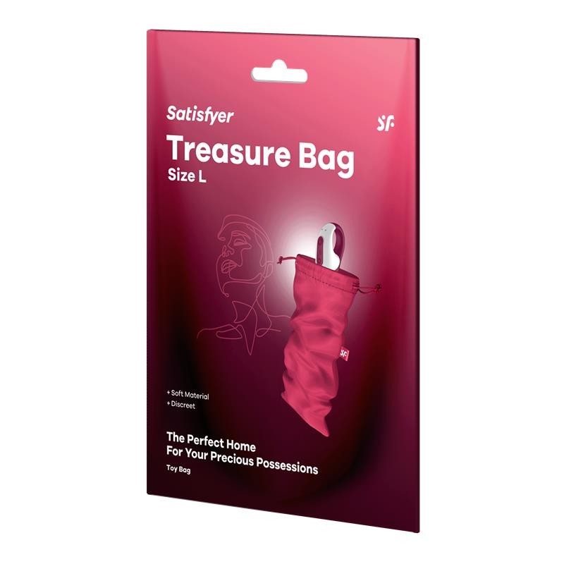 sac de stockage Trésor taille L rouge