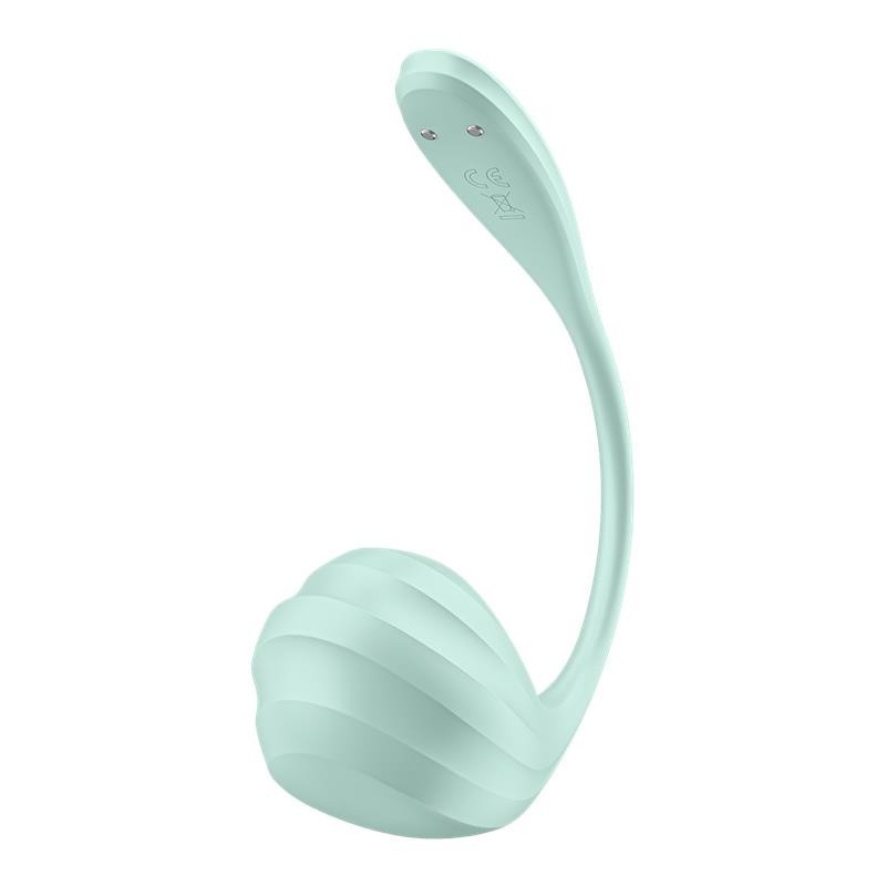 vibromasseur Smooth Petal de culotte avec APP Vert
