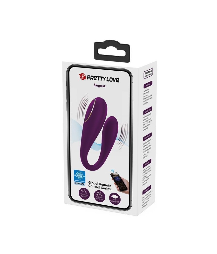 August Vibromasseur de couples avec App Lila