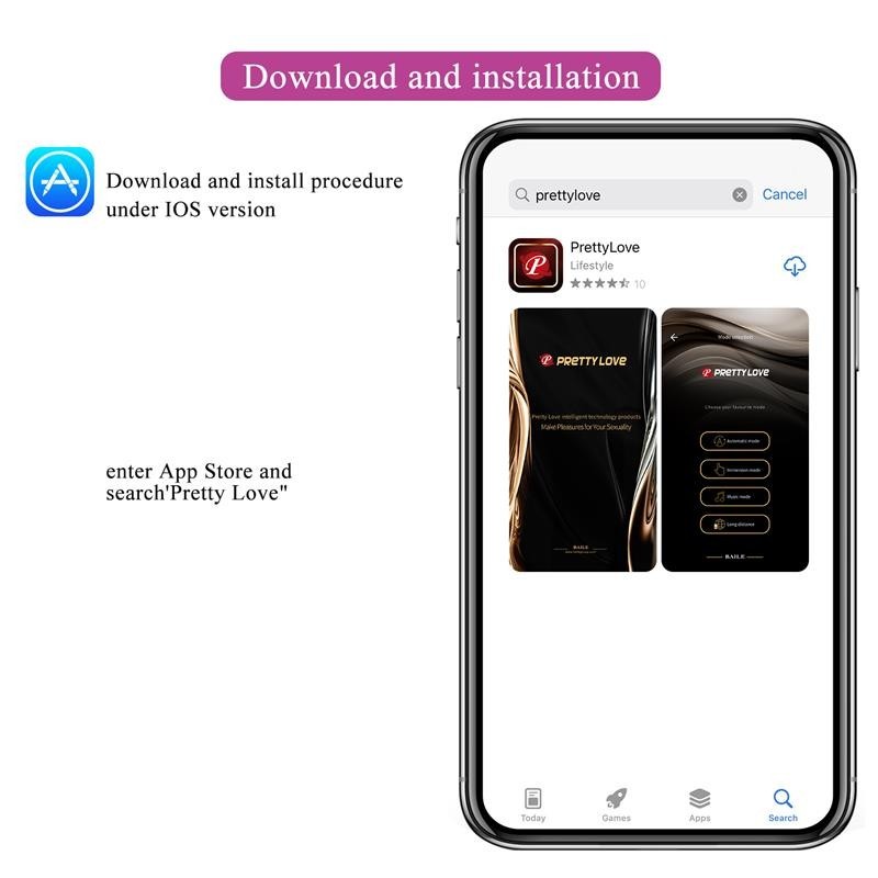 Catalina oeuf vibrant avec APP Rose