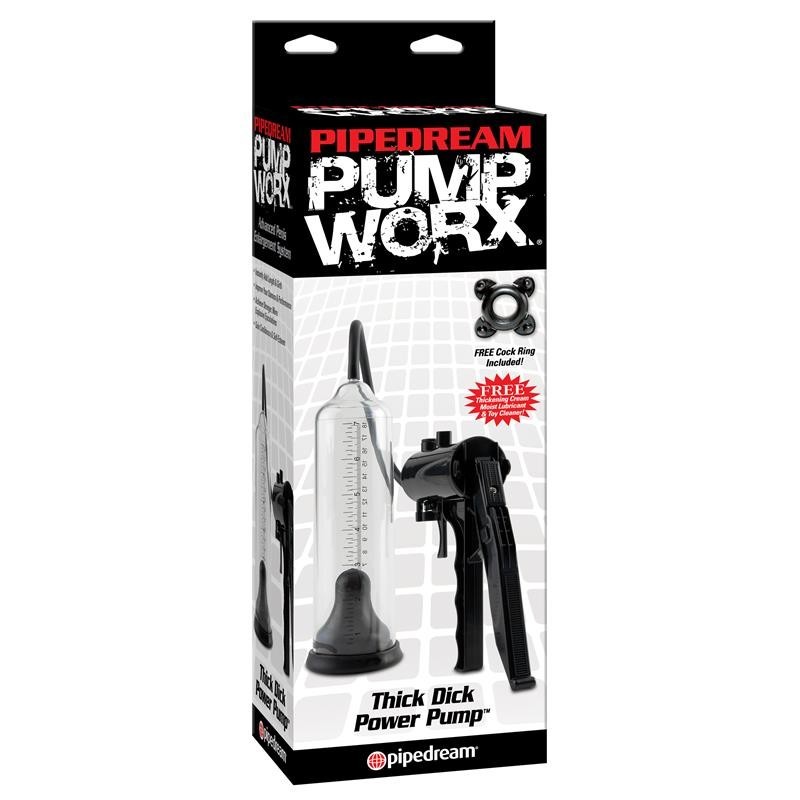 Pump Worx suceur Thick Dick Couleur Noir