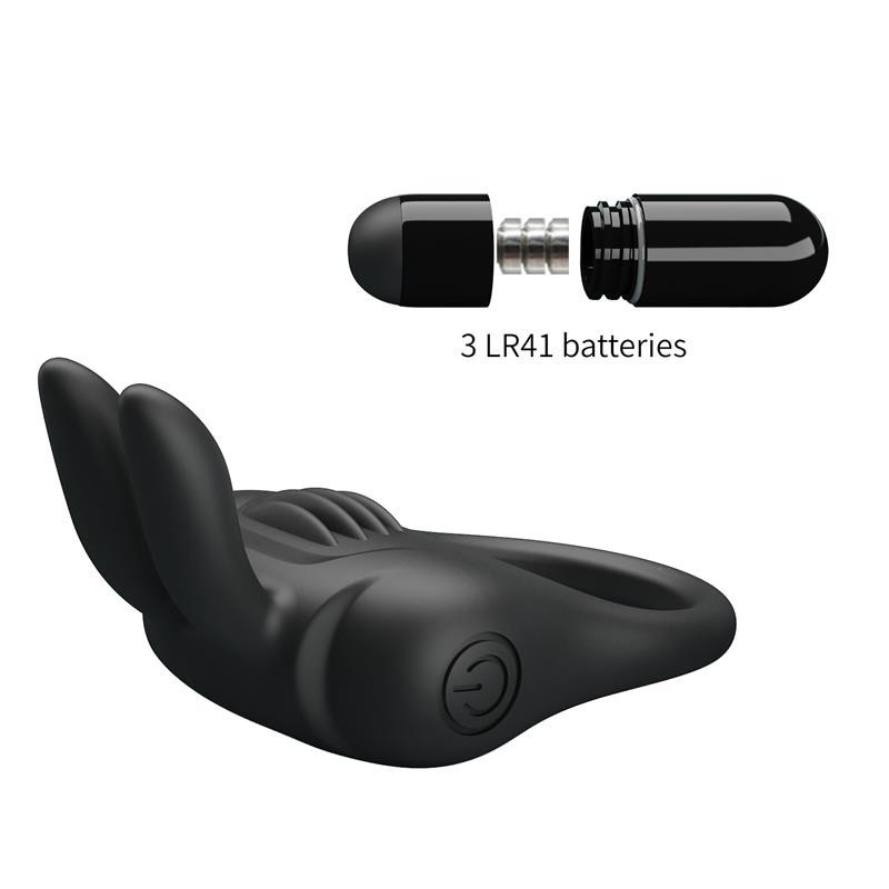 Davion Anneau pour pénis vibrant et lapin