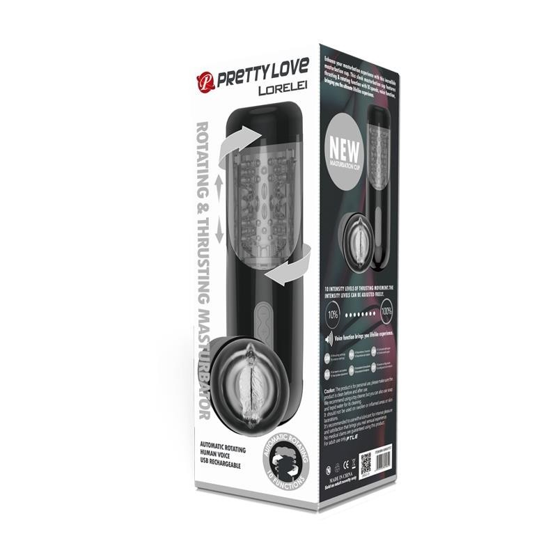 Lorelei Masturbateur avec rotation et poussée avec voix - Sex Talk