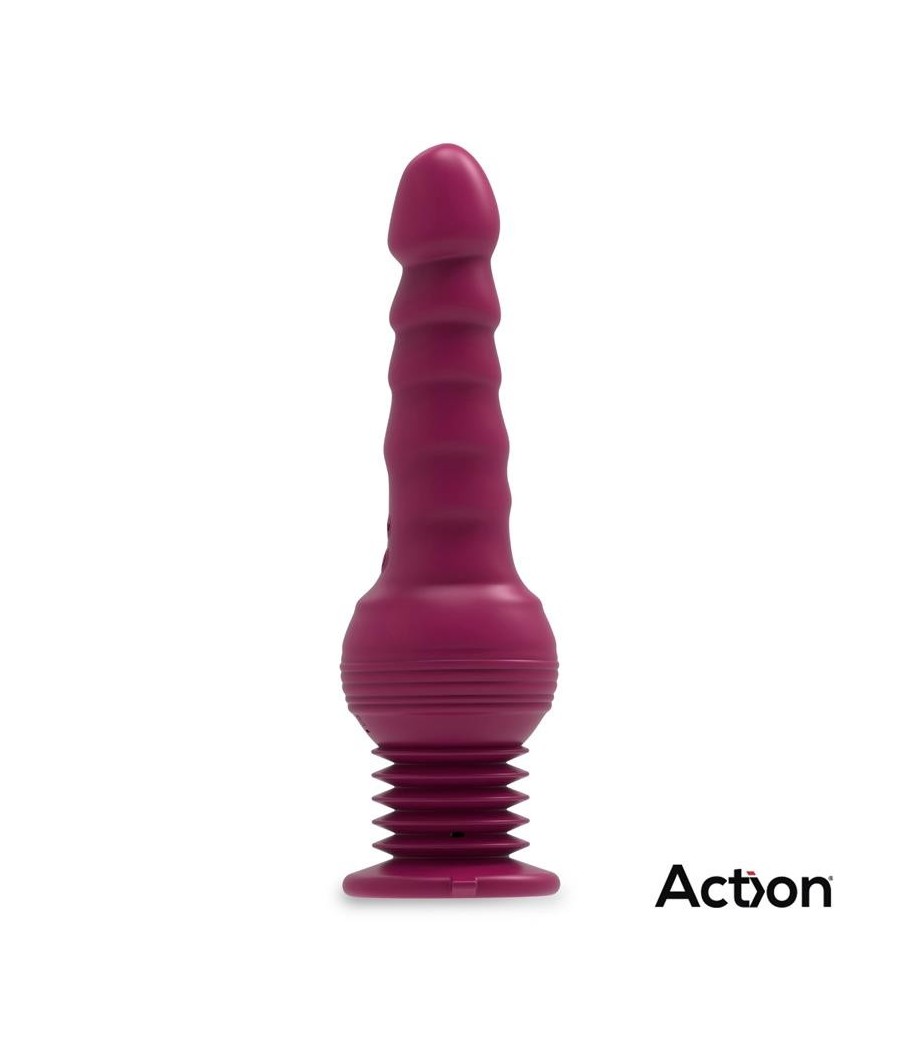 vibromasseur Rocket avec poussée Ultra Jet Thruster avec Ventouse puissante