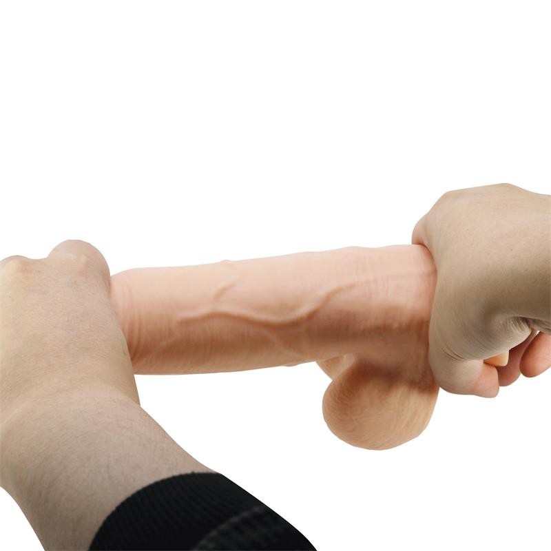 Gode réaliste peau glissante 21,8 cm