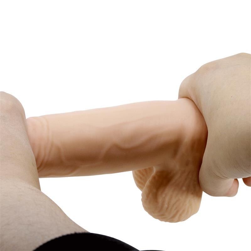 Gode réaliste avec peau glissante 19,4 cm