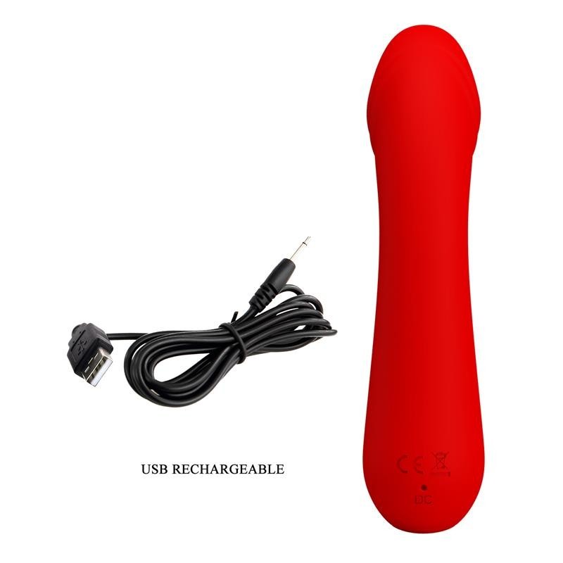 Cetus Vibromasseur rouge
