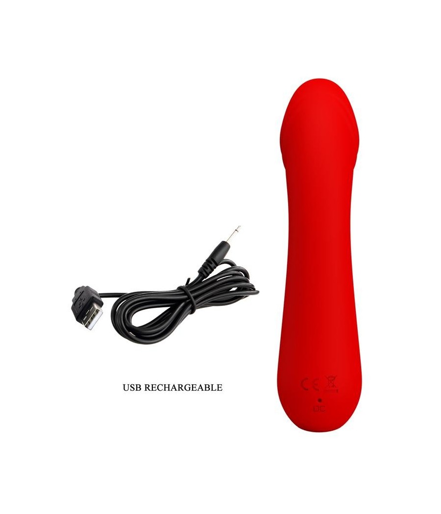 Cetus Vibromasseur rouge