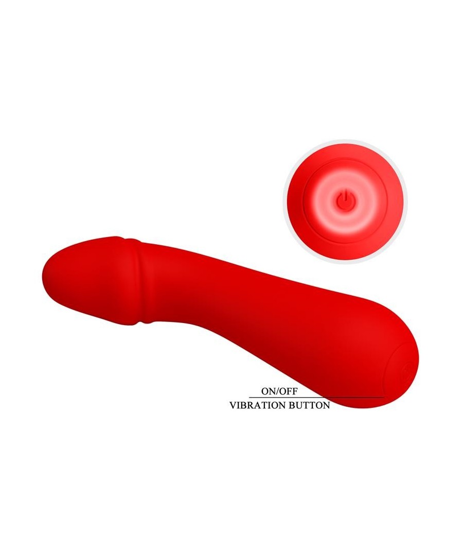 Cetus Vibromasseur rouge