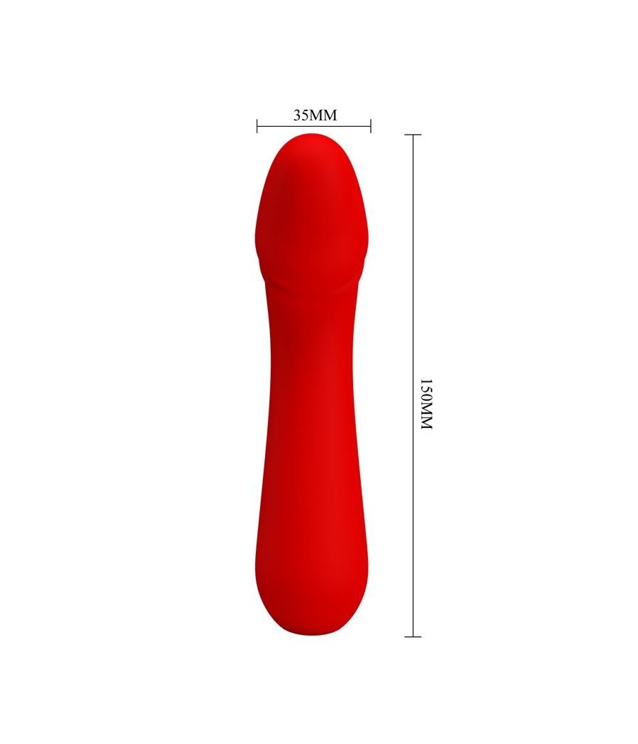 Cetus Vibromasseur rouge