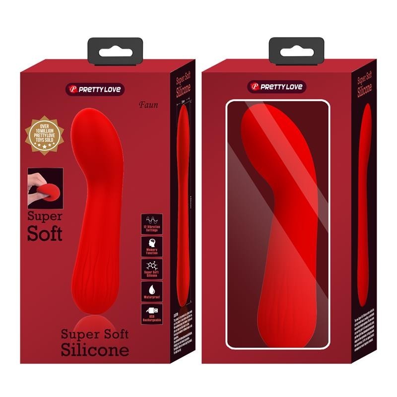 Vibromasseur Faun rouge