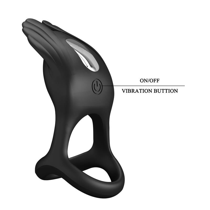 Silas Anneau pour pénis noir