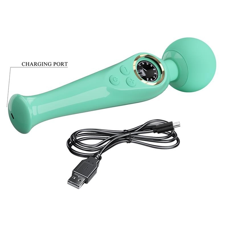 Skyler Vibromasseur avec écran Digital Vert