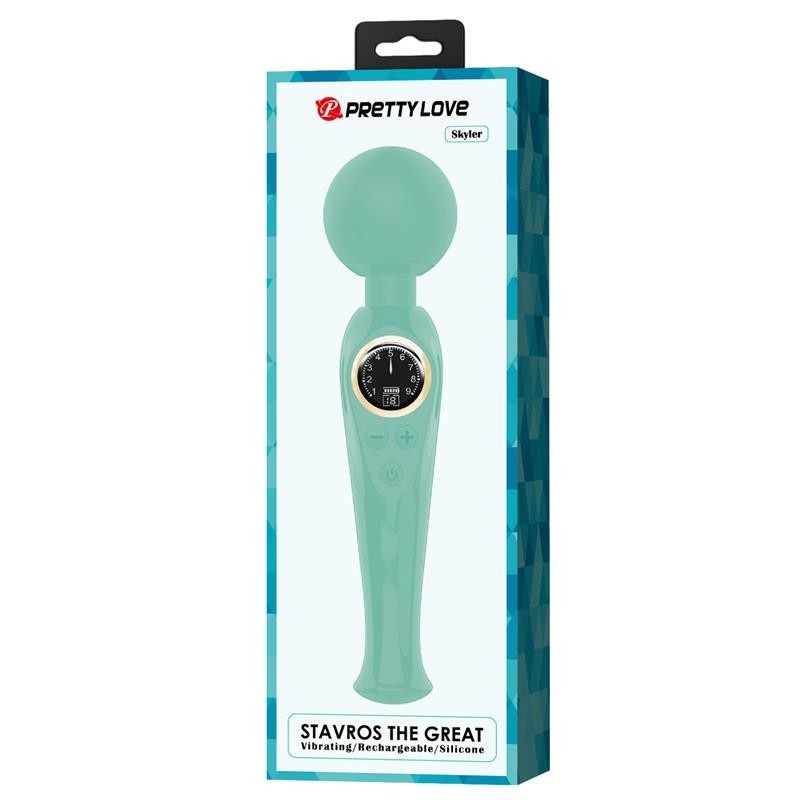 Skyler Vibromasseur avec écran Digital Vert