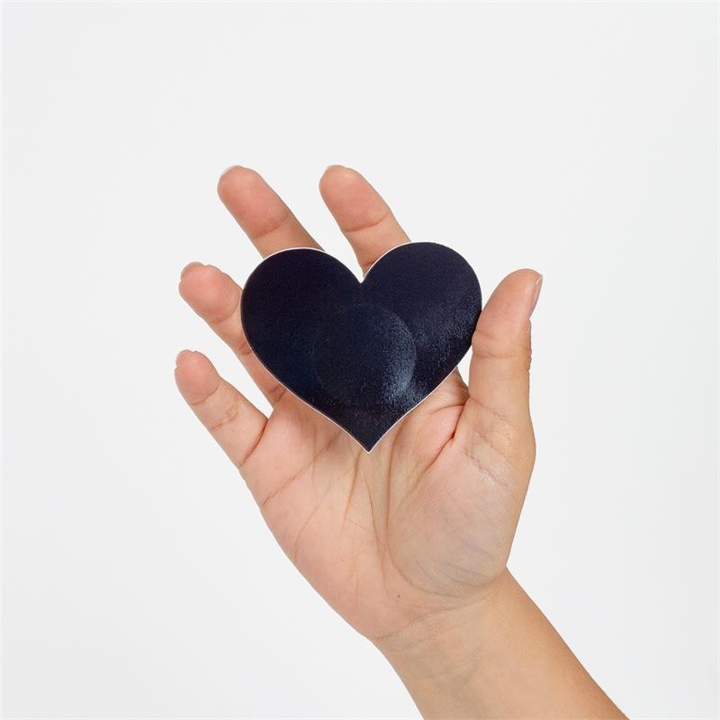 Waouh les seins ! cache tétons coeur holographiques