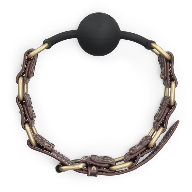 Rebellion Reign baillon de boule en silicone perforée