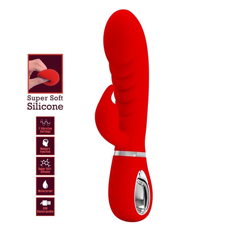 Prescott Vibromasseur point G rouge