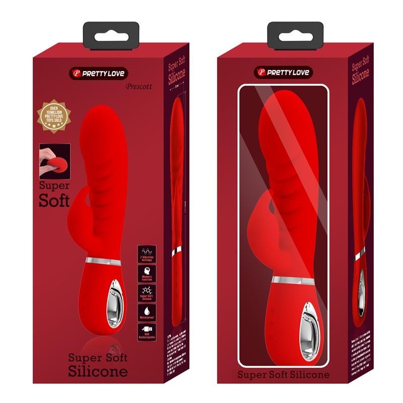 Prescott Vibromasseur point G rouge
