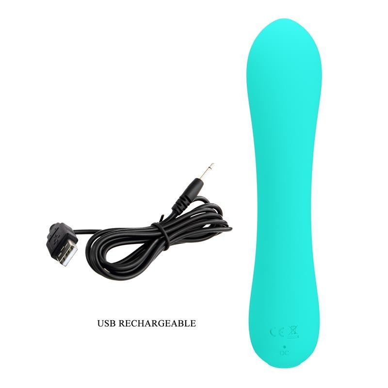 Prescott Vibromasseur USB Silicone Vert