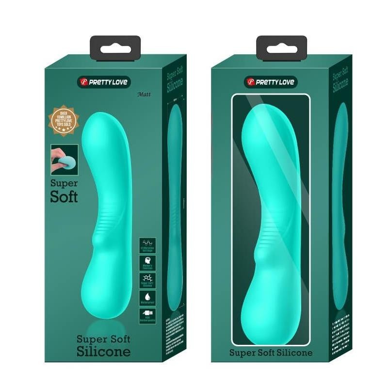 Prescott Vibromasseur USB Silicone Vert