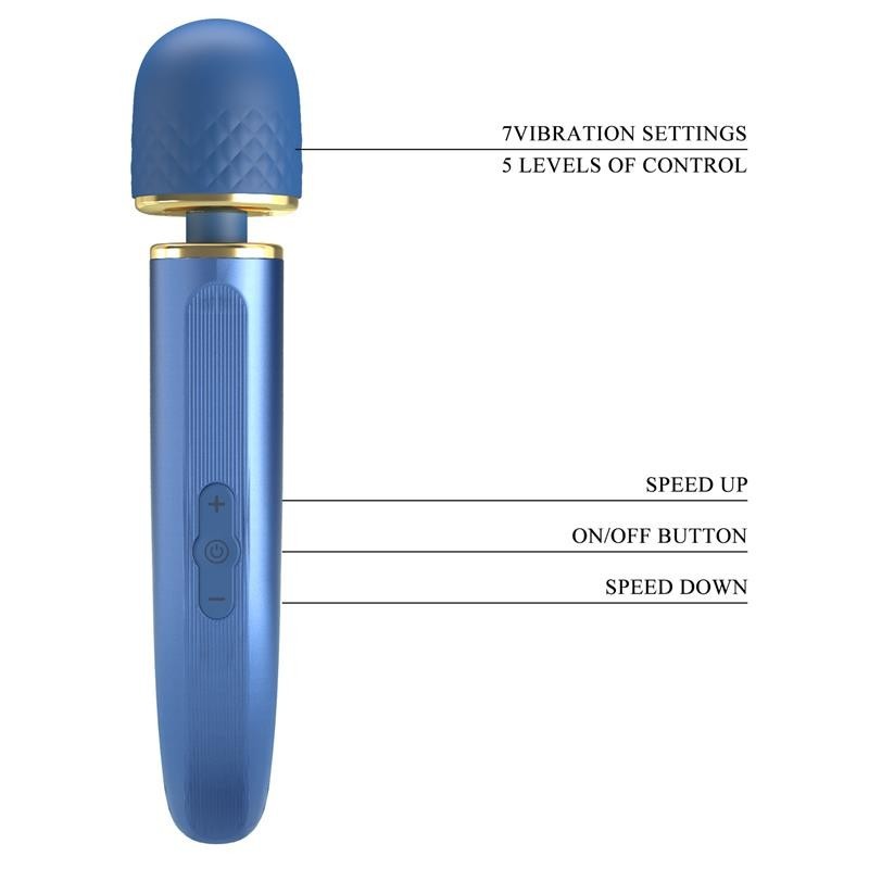 Masturbateur USB silicone bleu
