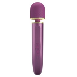 Vibromasseur USB silicone mauve