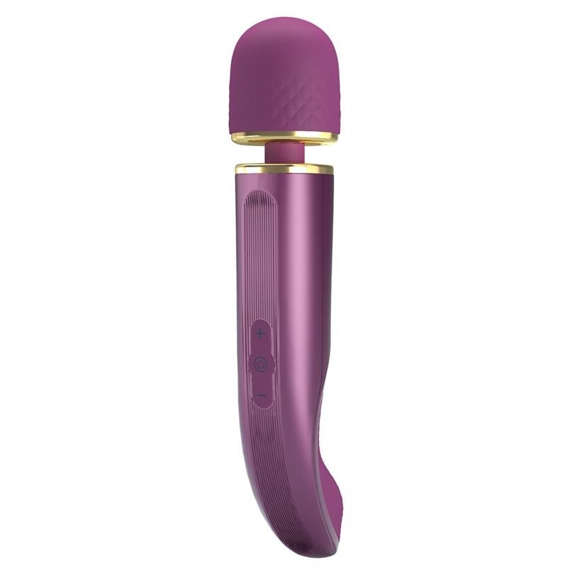 Vibromasseur USB silicone mauve