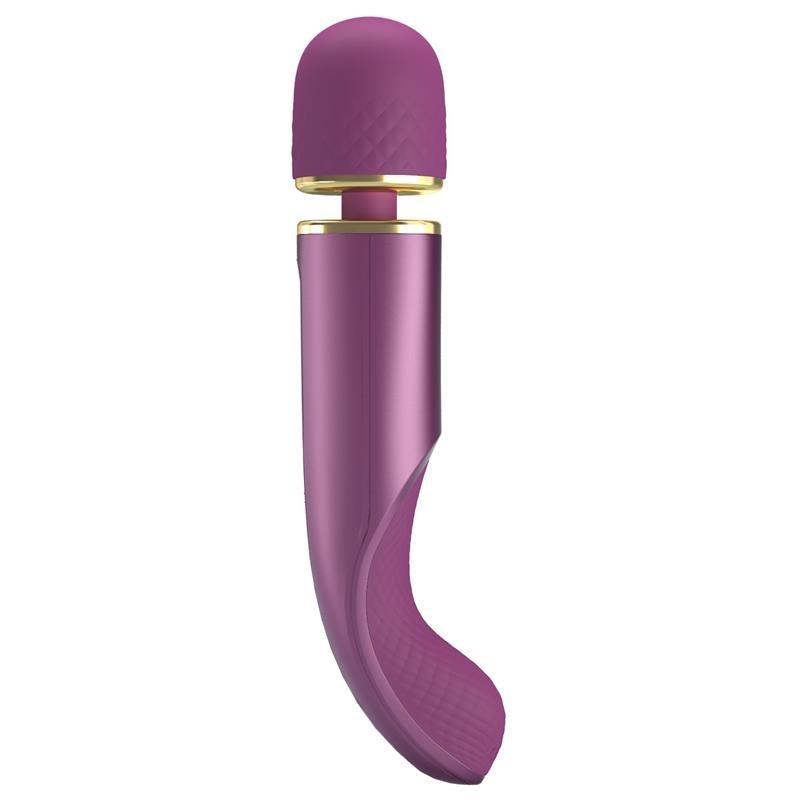 Vibromasseur USB silicone mauve