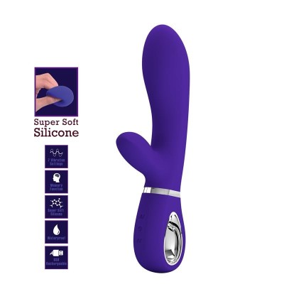Thomas Vibromasseur Rabbit point-G mauve