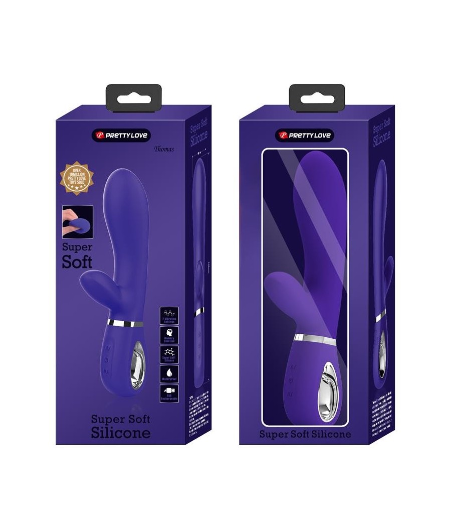 Thomas Vibromasseur Rabbit point-G mauve