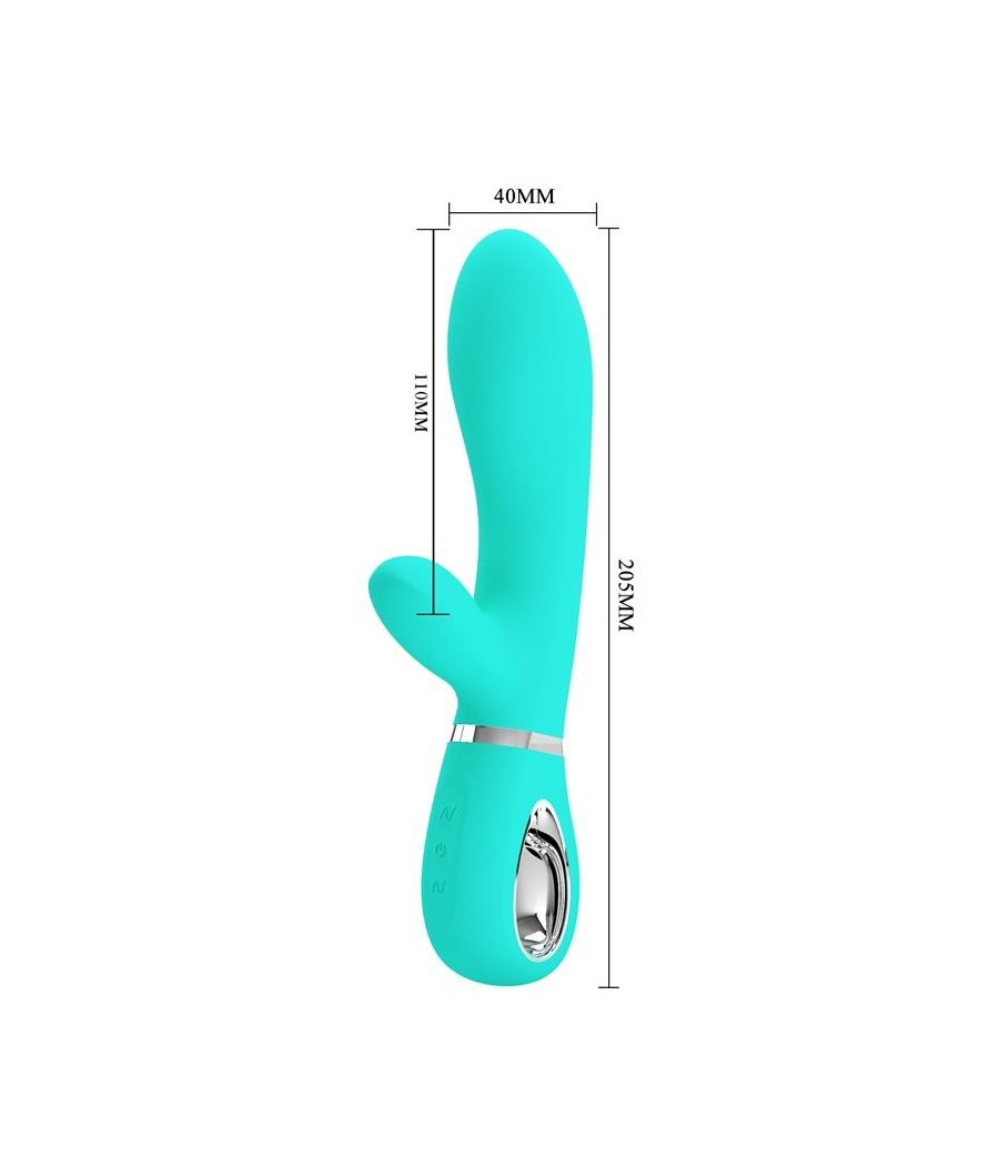 Thomas Vibromasseur Rabbit point-G Aqua