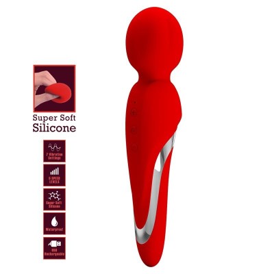 Walter Vibromasseur rouge