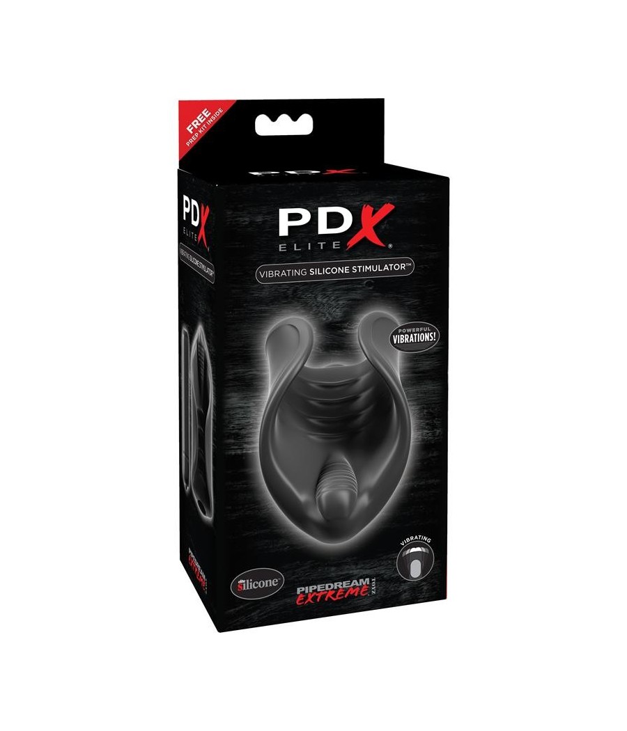 PDX Elite Stimulateur vibromasseur en silicone
