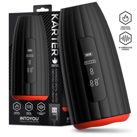 Karter masturbateur avancé vibrant, chaud et écran Digital