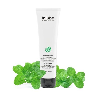 Inlube lubrifiant base eau Menthe poivrée 100ml