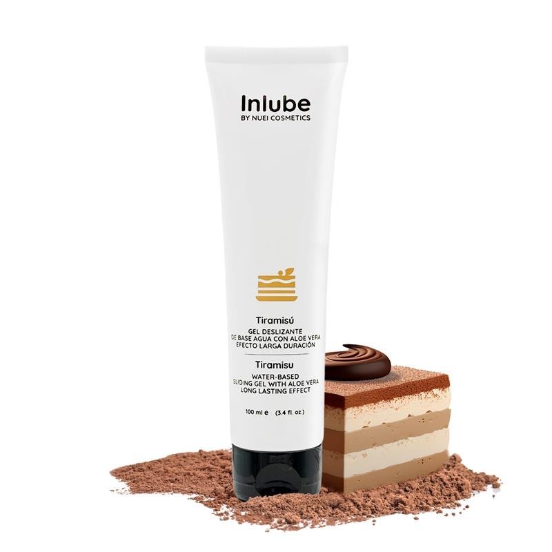 Inlube lubrifiant base eau Tiramisù 100ml