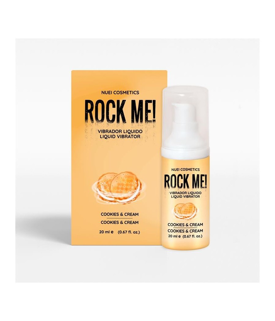vibromasseur liquide Rock Me! Cookies and Cream 20 ml