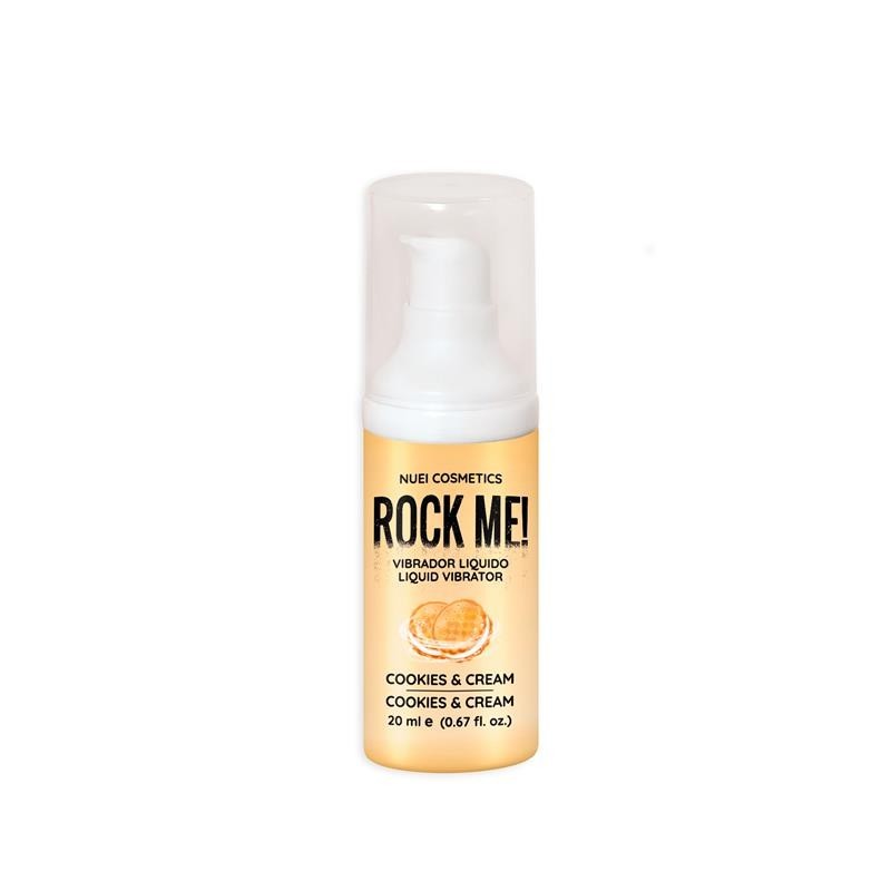 vibromasseur liquide Rock Me! Cookies and Cream 20 ml