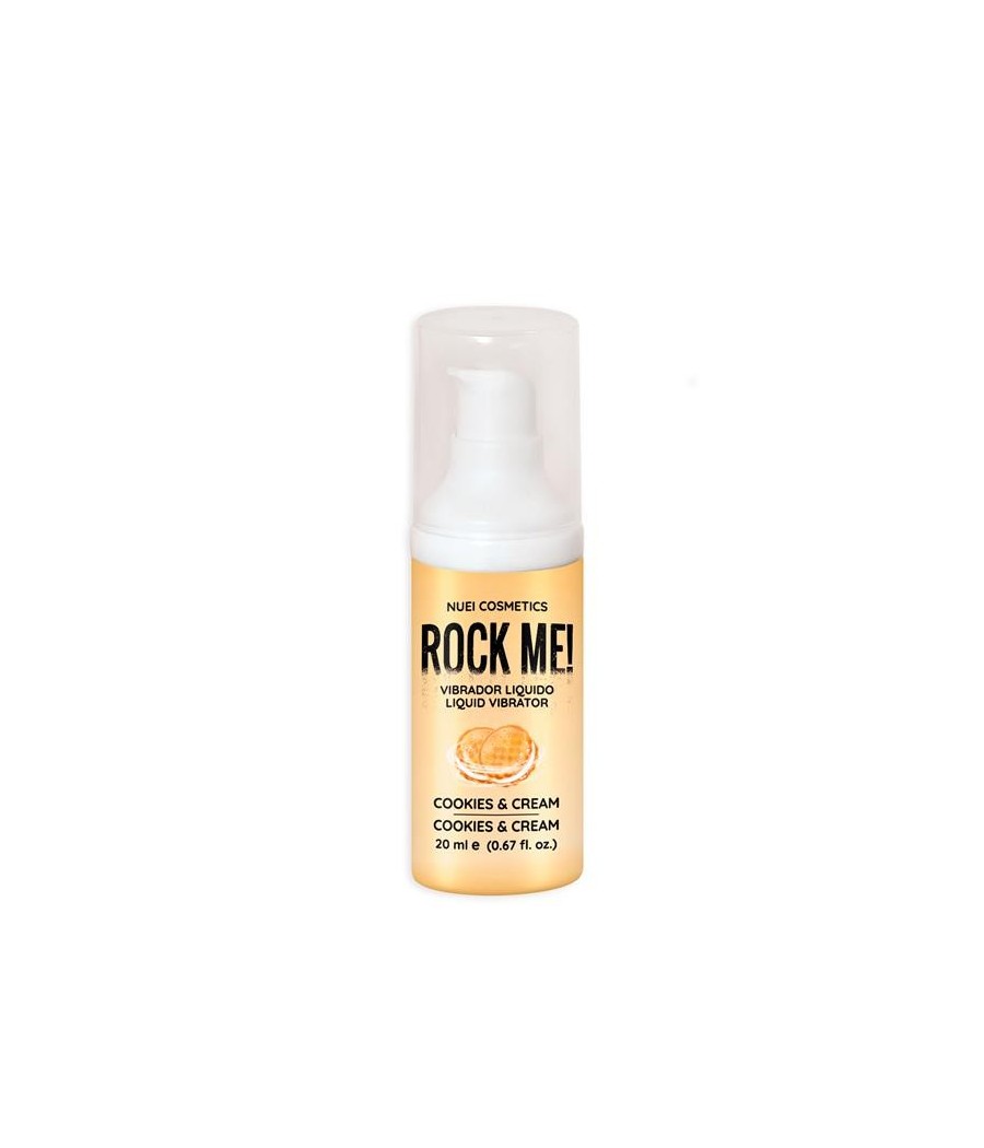 vibromasseur liquide Rock Me! Cookies and Cream 20 ml