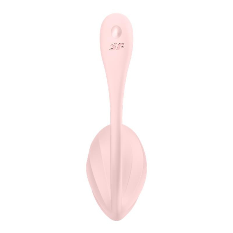 Pétale côtelé avec application Satisfyer Connect Rose