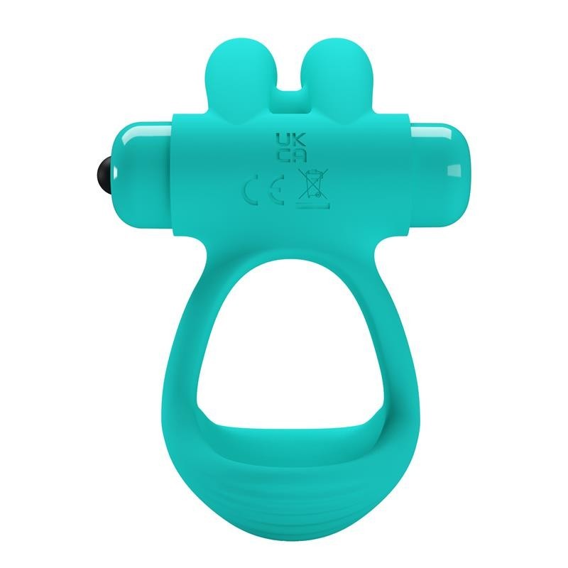 Anneau à pénis vibrant Passionate Dante verte