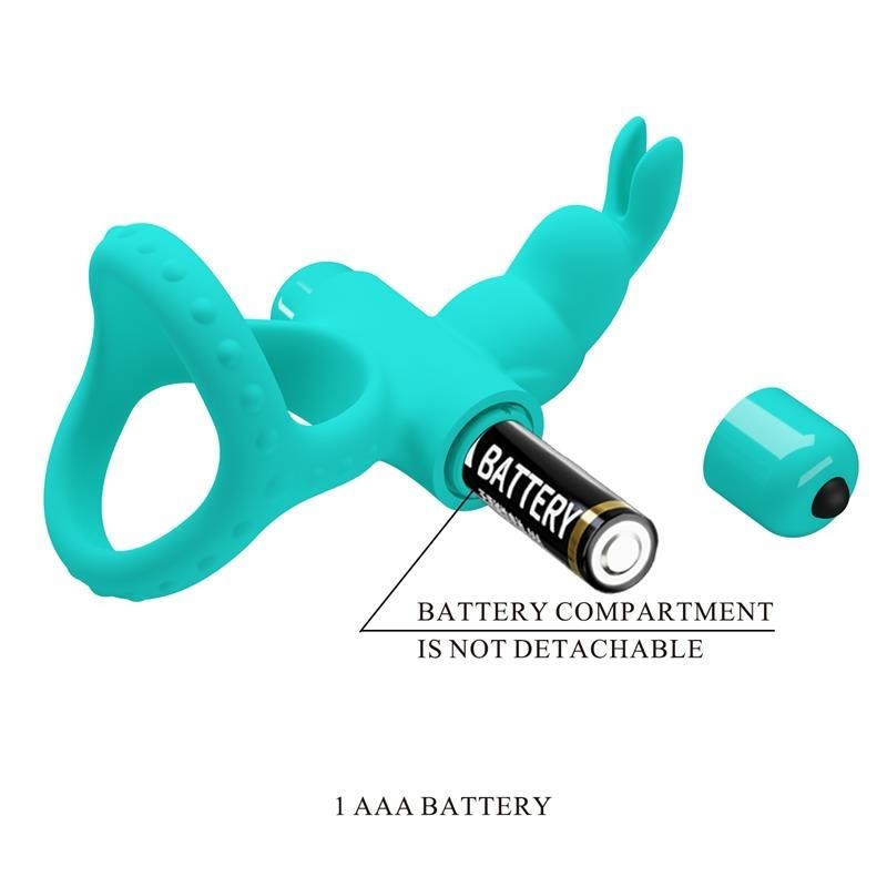 Passionate Figget Anneau pour pénis vibrant