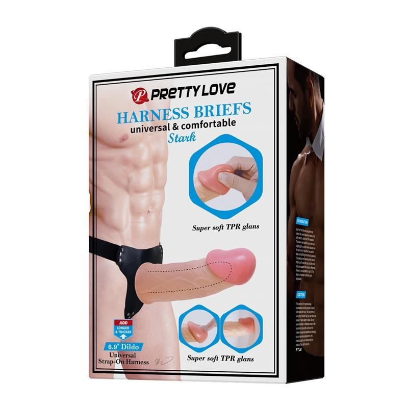 harnais avec gode creux Stark