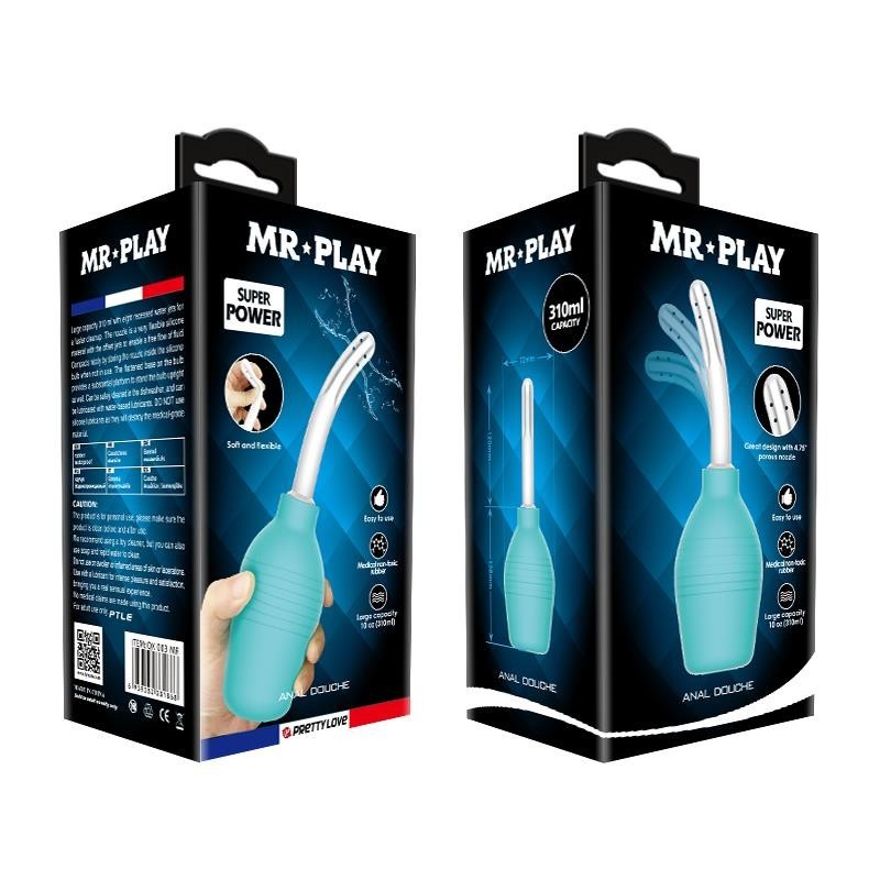 Nettoyant pour douche anale Enema bleu 310 ml