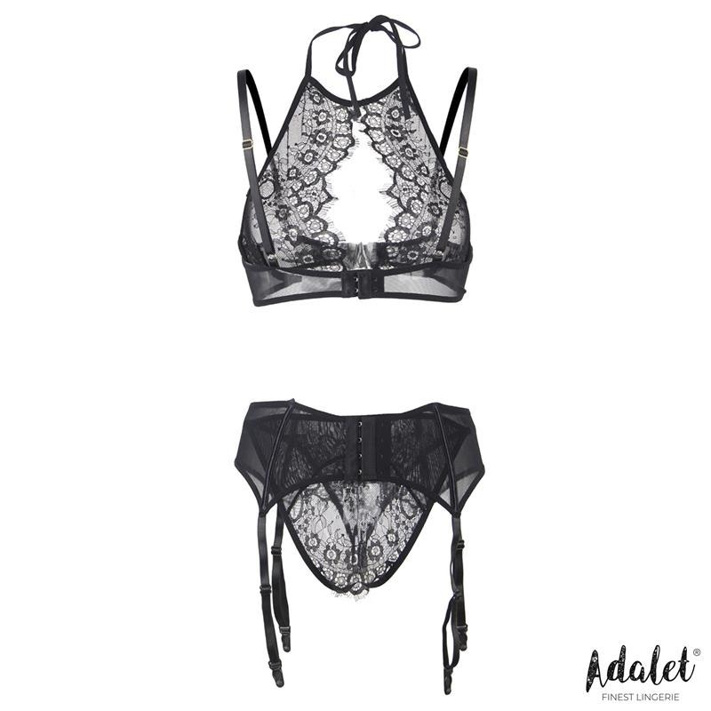 Nisa Set soutien-gorge, jarretelle et tanga Taille 44-46